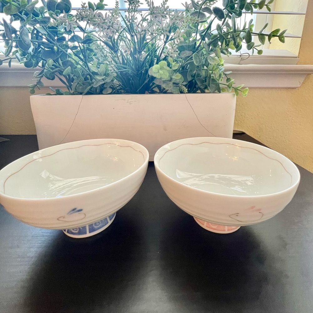 Japanese tea cup and bowl set - Picture 4 of 5